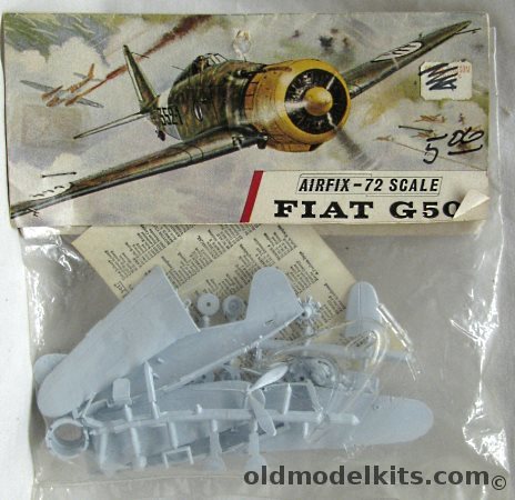 Airfix 1/72 Fiat G-50 bis Freccia - Type Three Logo Bagged, 126 plastic model kit